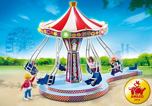 Playmobil Summer fun. Giostra volante con luci colorate (5548) - 5