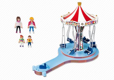 Playmobil Summer fun. Giostra volante con luci colorate (5548) - 8