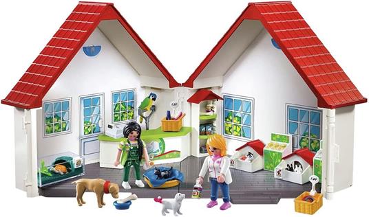 Playmobil (5633). Take Along Pet Store Playset Building Kit - 5