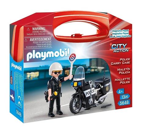 Playmobil 5648 Valigetta Polizia