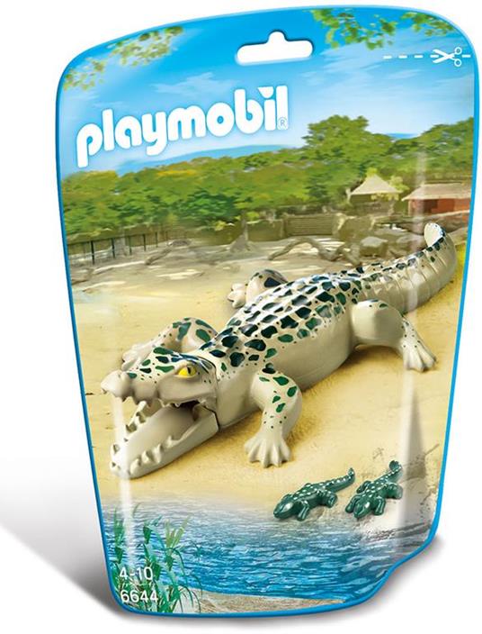 Playmobil Zoo Alligatore con Cuccioli (6644)