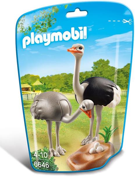 Playmobil Zoo Struzzi con Nido (6646) - 2