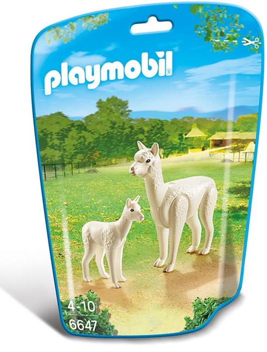 Playmobil Zoo Alpaka con Cucciolo (6647) - 2