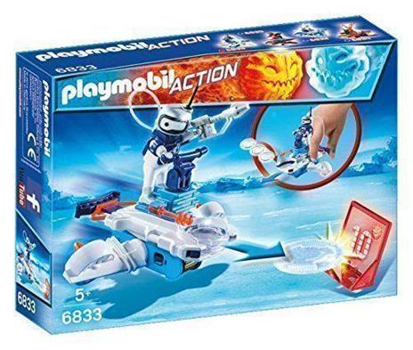 Playmobil Ice-Robot con Space-Jet Lanciadischi (6833) - 10