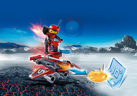 Playmobil Fire-Robot con Space-Jet Lanciadischi (6835) - 106
