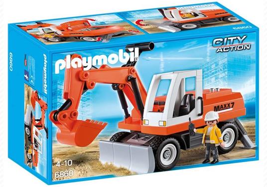 Playmobil Escavatore Meccanico (6860) - 2