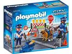 Playmobil Posto Di Blocco Della Polizia