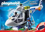 Playmobil Polizia (6921). Elicottero della Polizia con Luce di Avvistamento