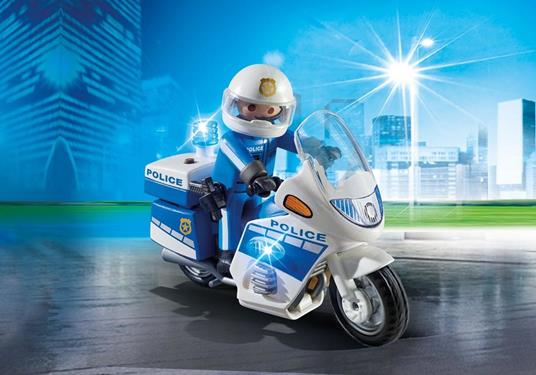 Playmobil Polizia (6923). Moto della Polizia - 12