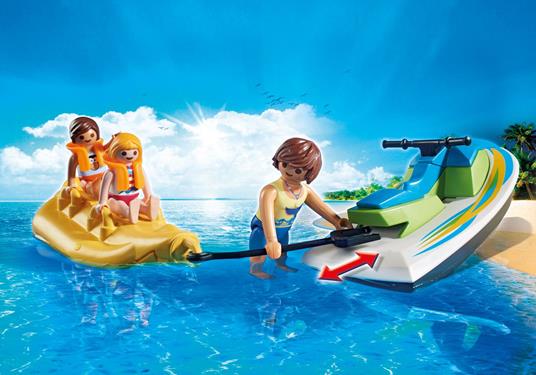 Playmobil Moto D'Acqua Con Banana Boat - 7