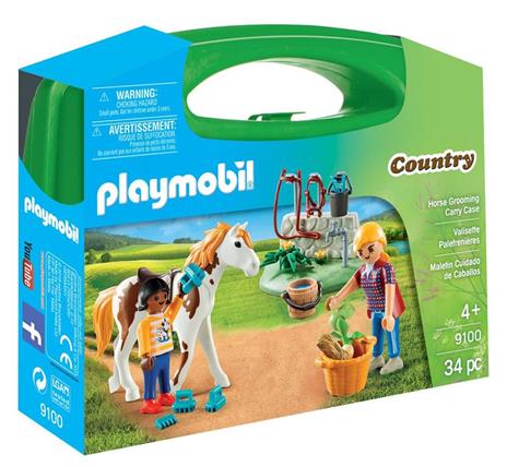 Playmobil  Country. Valigetta Grande Maneggio (9100) - 2