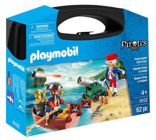 Playmobil 9102 Pirati Valigetta Grande Pirati - Playmobil - Pirates -  Imbarcazioni - Giocattoli | IBS