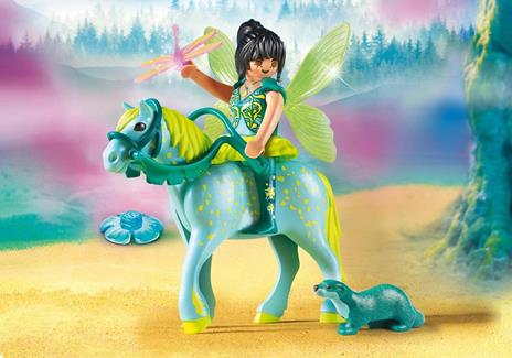 Playmobil Fairies. Fata Dell'Acqua con Cavallo