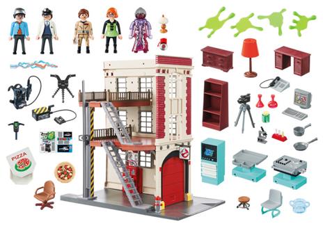 Playmobil Ghostbusters (9219). Caserma dei Ghostbusters - 117