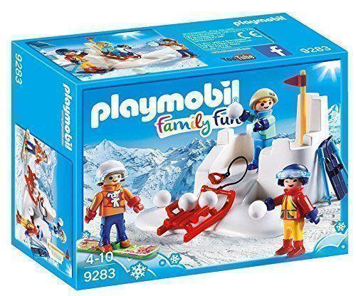 Playmobil Sport Invernali (9283). Battaglia a Palle di Neve - 7