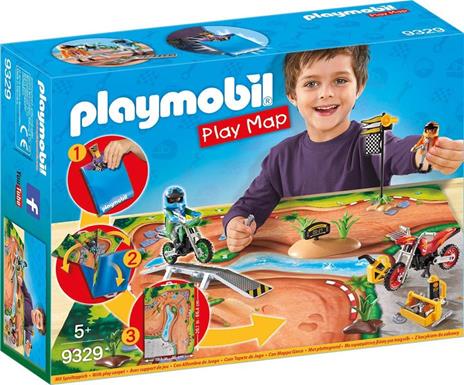 Playmobil 9329. Play Map. Gara Di Motocross - 37