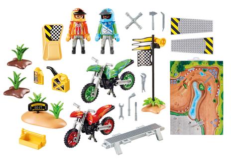 Playmobil 9329. Play Map. Gara Di Motocross - 111