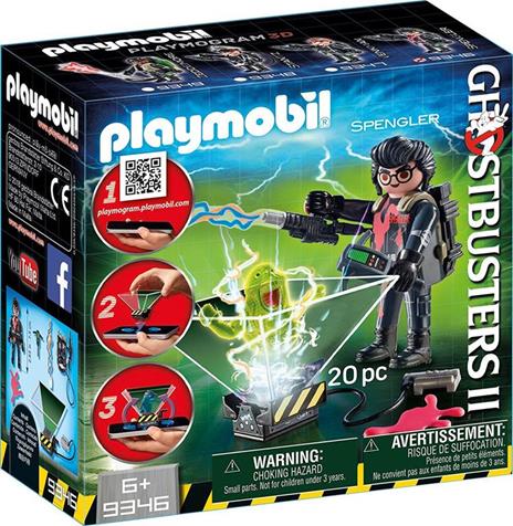 Playmobil 9346. Ghostbuster. Egon Spengler - 23