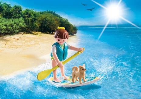 Playmobil Special Plus (9354). Ragazza con Stand Up Paddling - 2