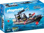 Playmobil Unità Speciale di Polizia (9362). Gommone Unità Speciale con Refurtiva