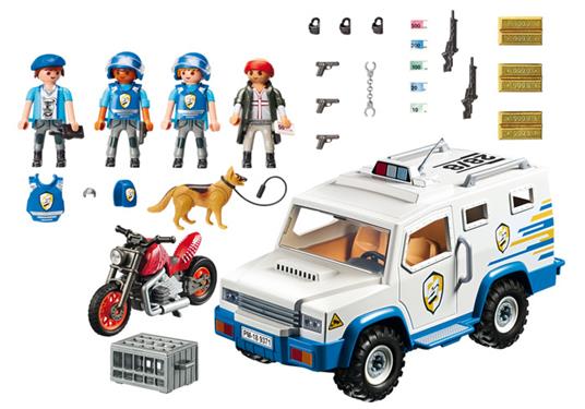 Playmobil Polizia (9371). Furgone Portavalori - 104