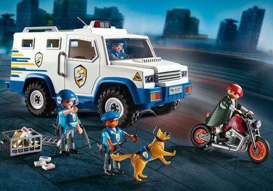 Playmobil Polizia (9371). Furgone Portavalori - 105