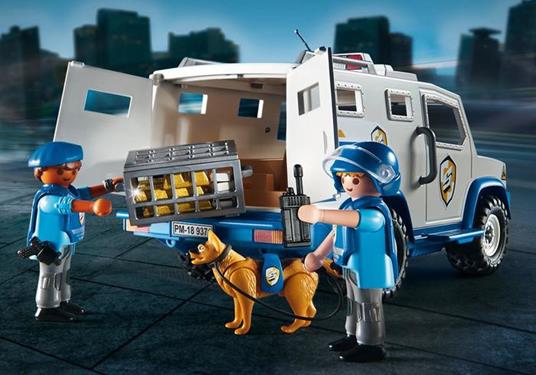 Playmobil Polizia (9371). Furgone Portavalori - 106