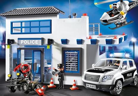 Playmobil Polizia (9372). Caserma Polizia - 114