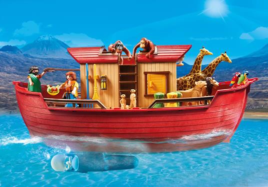 Playmobil 9373. Wild Life. Arca Di Noe' - Playmobil - Playmobil Wild Life -  Imbarcazioni - Giocattoli | IBS