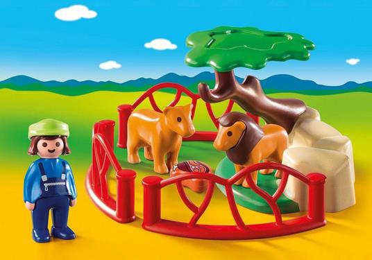 Playmobil 1. 2. 3 (9378). Recinto dei Leoni 1. 2. 3 - 3