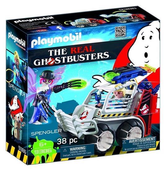 Playmobil Ghostbusters (9386). Spengler con Veicolo Acchiappafantasmi - 60