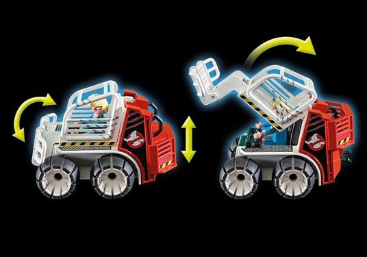Playmobil Ghostbusters (9386). Spengler con Veicolo Acchiappafantasmi - 112