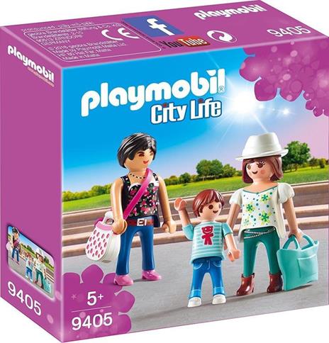 Playmobil 9405. Shopping Village. Shopping Girls - 4