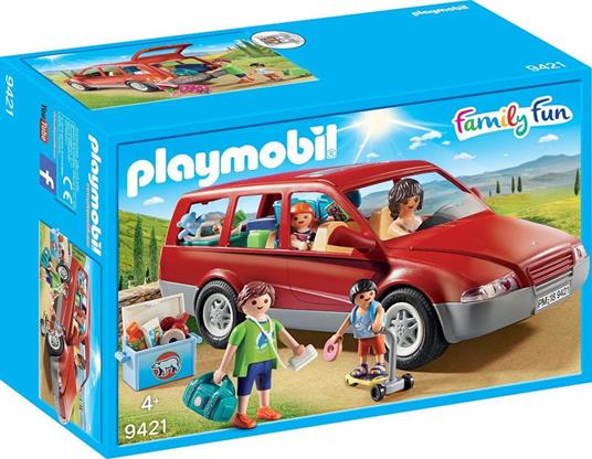 Playmobil Casa Vacanze (9421). Auto Familiare - 7