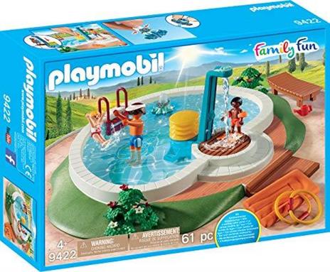 Playmobil Casa Vacanze (9422). Piscina - 2