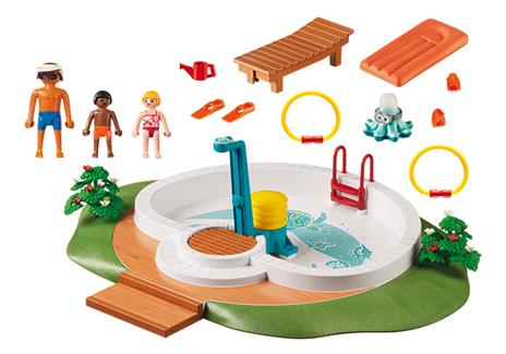 Playmobil Casa Vacanze (9422). Piscina - 5