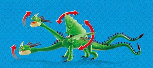 Playmobil Dragons (9458). Testabruta e Testaditufo con Vomito e Rutto - 6