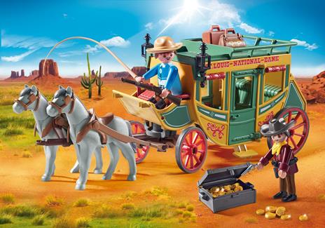 Playmobil Western (70013). Carrozza Western - 7