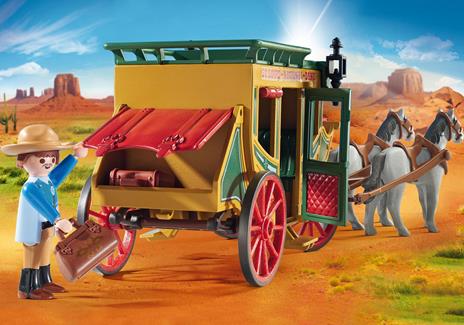 Playmobil Western (70013). Carrozza Western - 9