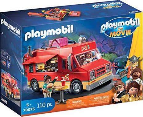 Playmobil The Movie (70075). Playmobil: The Movie Food Truck di Del - 6