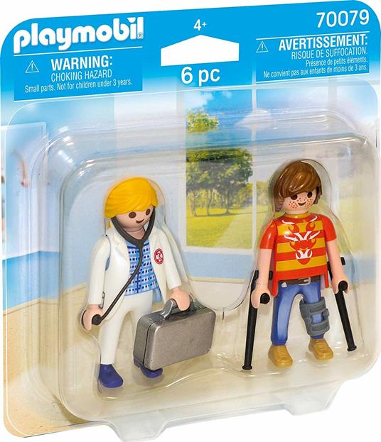 Playmobil Duo Packs (70079). Dottore e Paziente