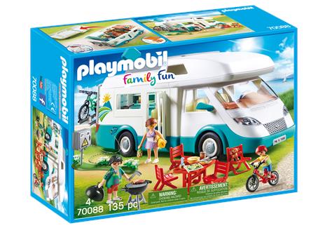 Playmobil 70088 Camper con famiglia in vacanza - 4