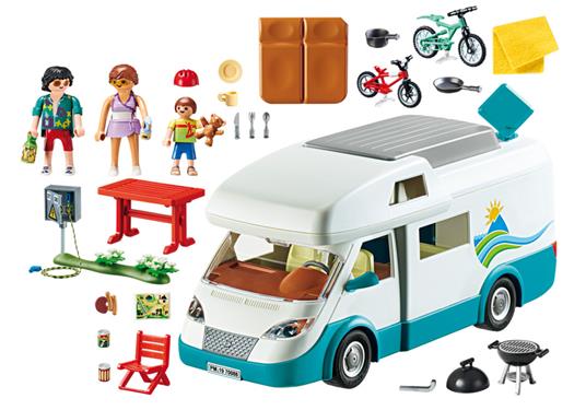 Playmobil 70088 Camper con famiglia in vacanza - 8