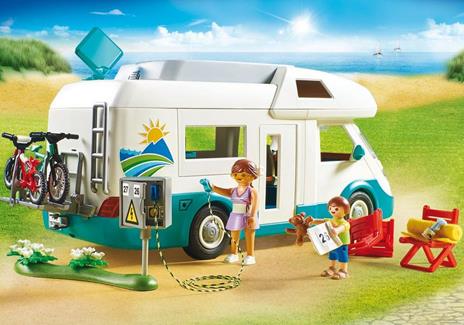 Playmobil 70088 Camper con famiglia in vacanza - 10