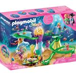 Playmobil Magico Mondo delle Sirene (70094). Palazzo delle Sirene con Cupola Luminosa