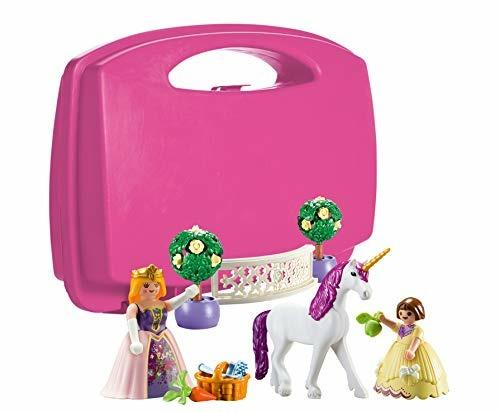 Playmobil Carrying Case (70107). Valigetta Grande Principessa con Unicorno