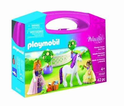 Playmobil Carrying Case (70107). Valigetta Grande Principessa con Unicorno - 2