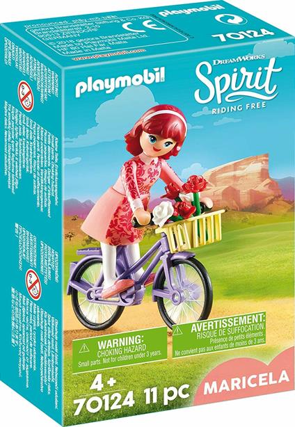 Playmobil Spirit Ii (70124). Maricela con Bicicletta