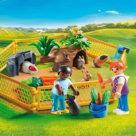 Playmobil Fattoria (70137). Recinto Piccoli Animali - Playmobil - Fattoria  - Edifici e architettura - Giocattoli | IBS