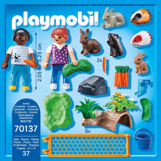 Playmobil Fattoria (70137). Recinto Piccoli Animali - Playmobil - Fattoria  - Edifici e architettura - Giocattoli | IBS